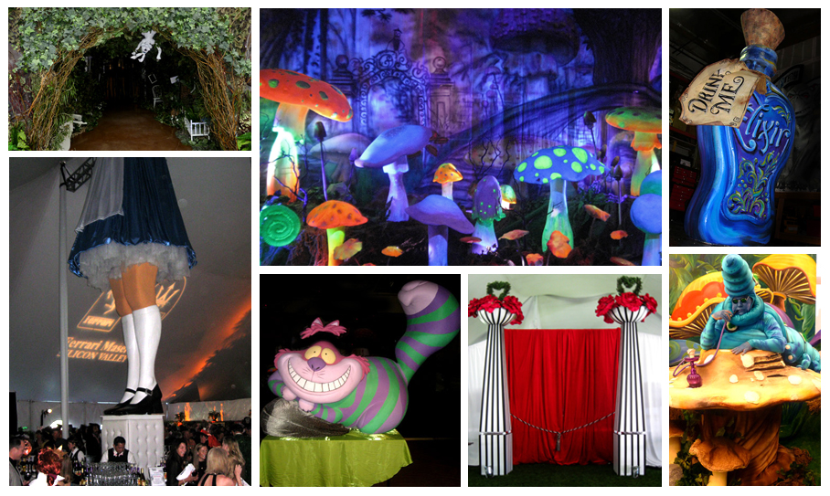 Alice Wonderland Party Decorations